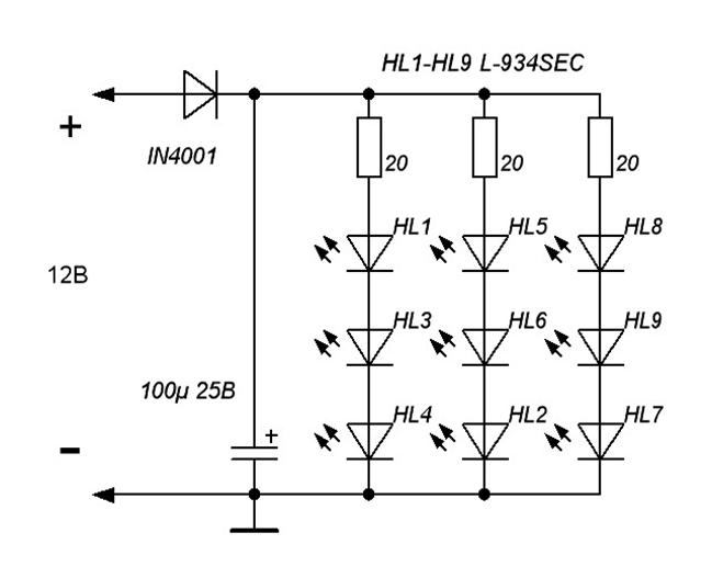 Como definir <strong> LEDs </ strong> em <b> luzes </ b>