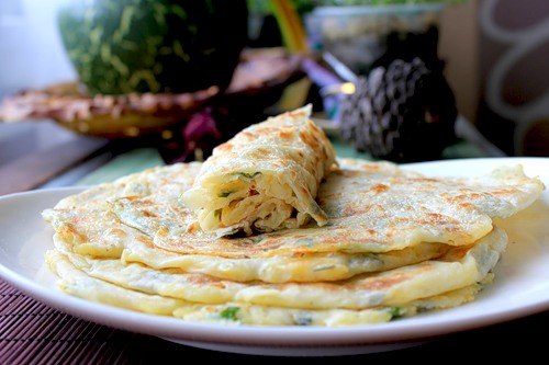 Como cozinhar bolos "Paratha"