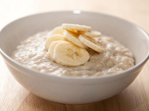 Maçã de aveia no leite - receita