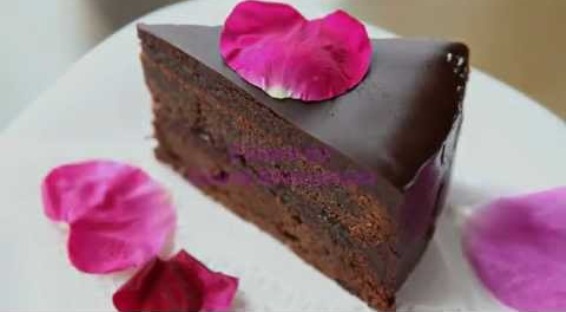 Bolo de chocolate "Sacher"