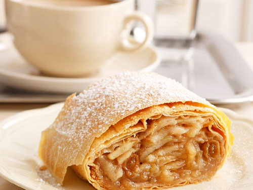 Strudel de maçã austríaco