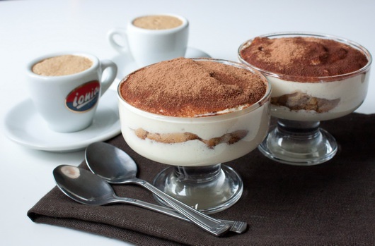 Tiramisu: para chegar no ar