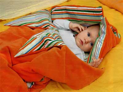 Como fazer um saco de dormir para um bebê