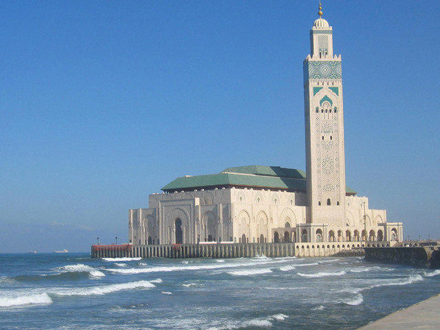 Mesquita em Casablanca: a história da construção