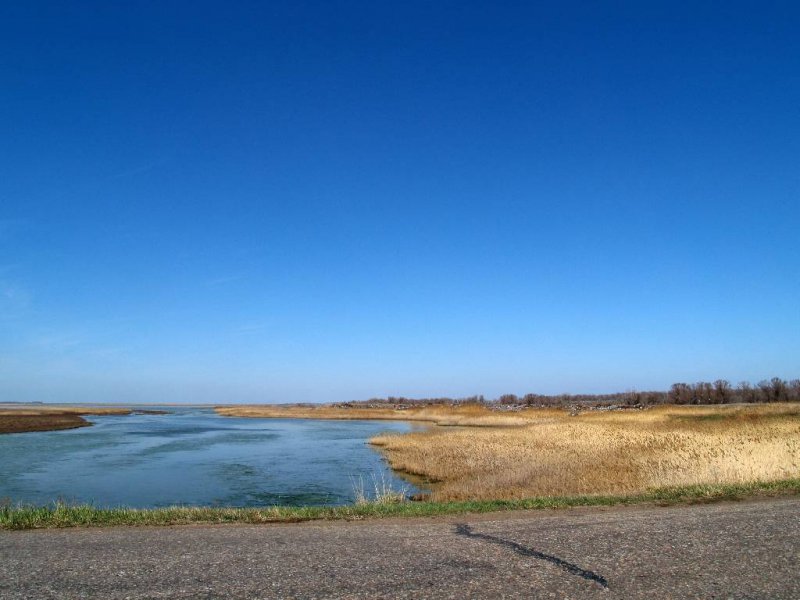 lugar de poder da Rússia Kulunda lago