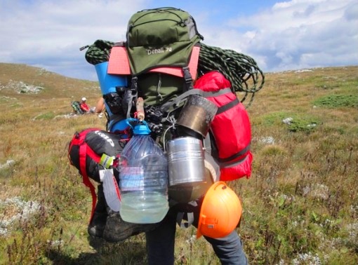 Como coletar uma mochila turística