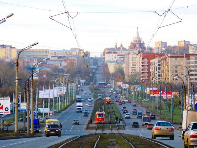 Em Izhevsk, é dada prioridade ao transporte elétrico