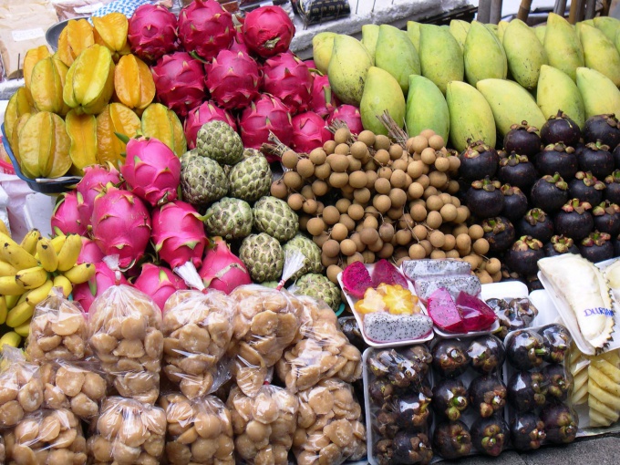 O que os frutos precisam tentar na Tailândia