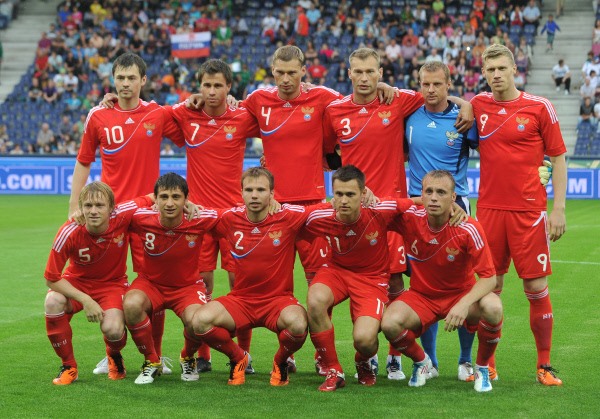 Euro 2016: grupo qualificado do time de futebol nacional russo