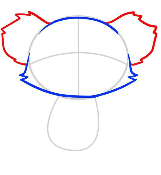 Como desenhar um koala passo a passo